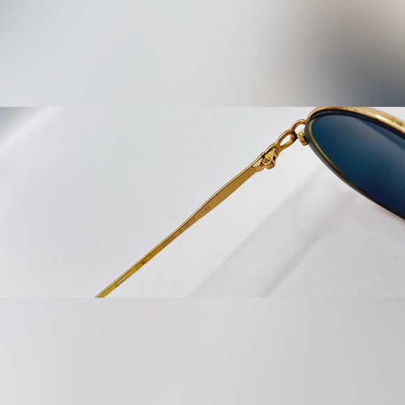 Vintage Bobbie Brooks Jill Gold Oval Sunglasses Frames Only - Picture 8 of 8